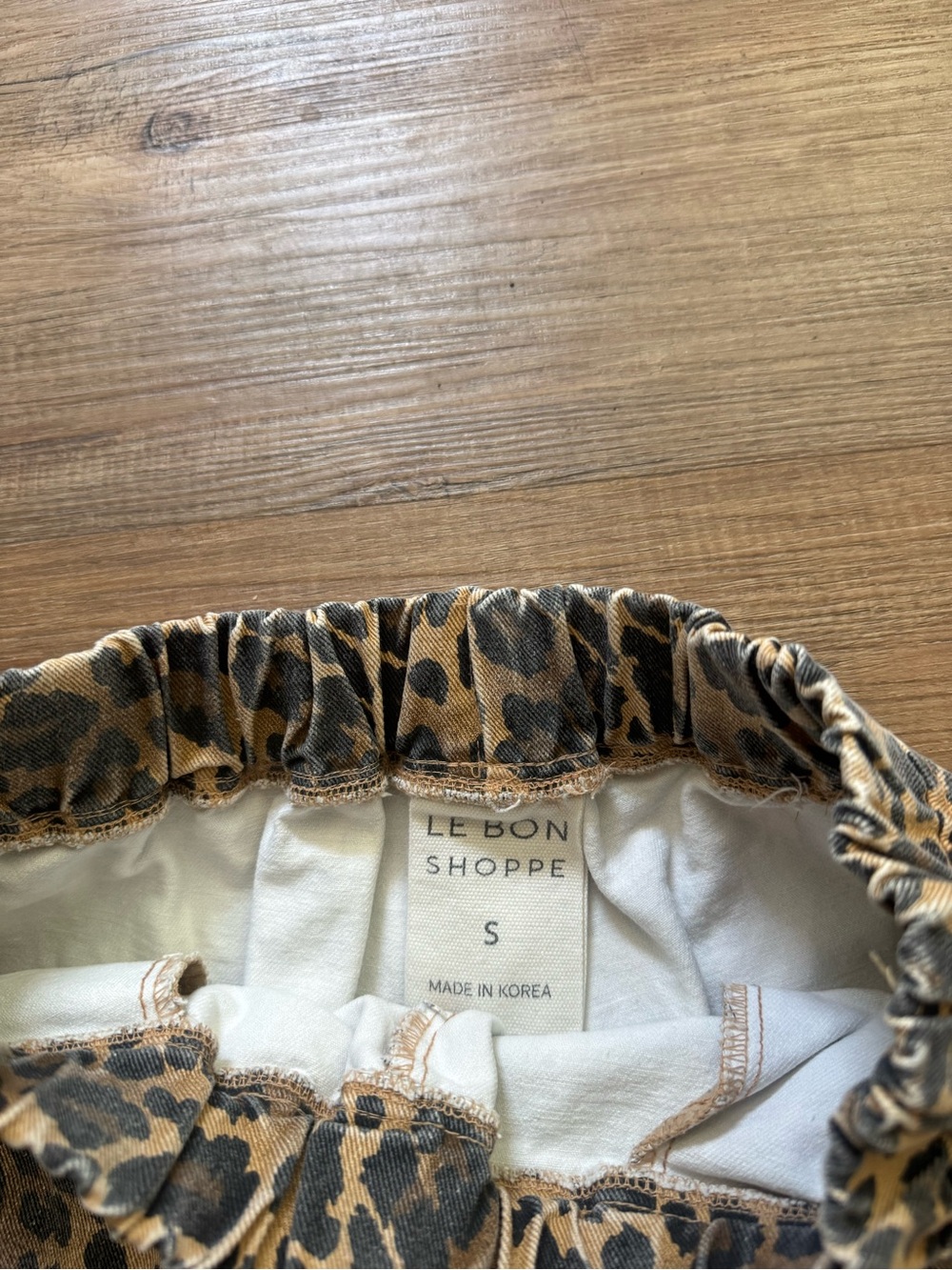 Le Bon Shoppe ARC Pant Leopard Small - Picture 6 of 6